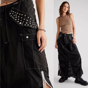 NEW Free People x Tricia Fix Ski Maxi Skirt